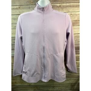 Nike Corporate Ladies Full Zip DriFit Jacket Lilac Purple Medium